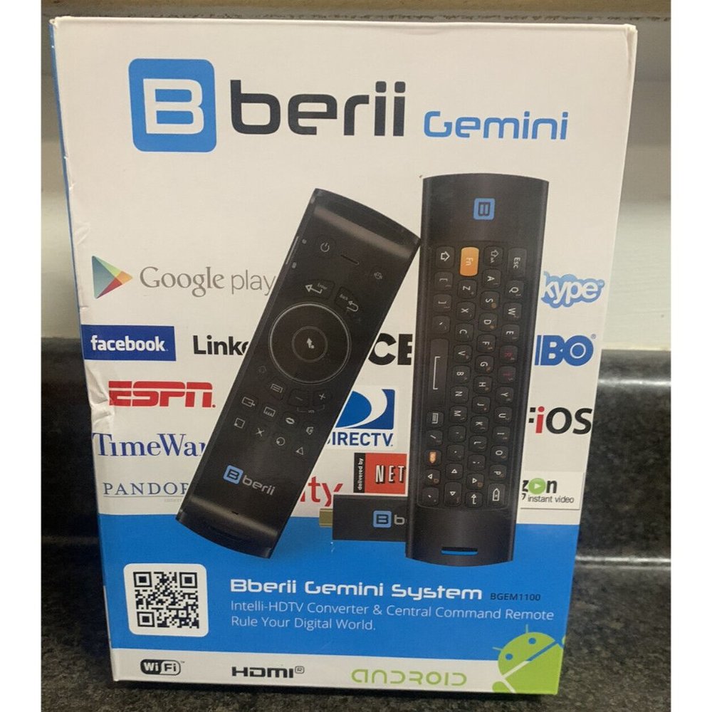 Bberii Gemini System Intelli-HDTV Converter & Central Command Remote BGEM1100